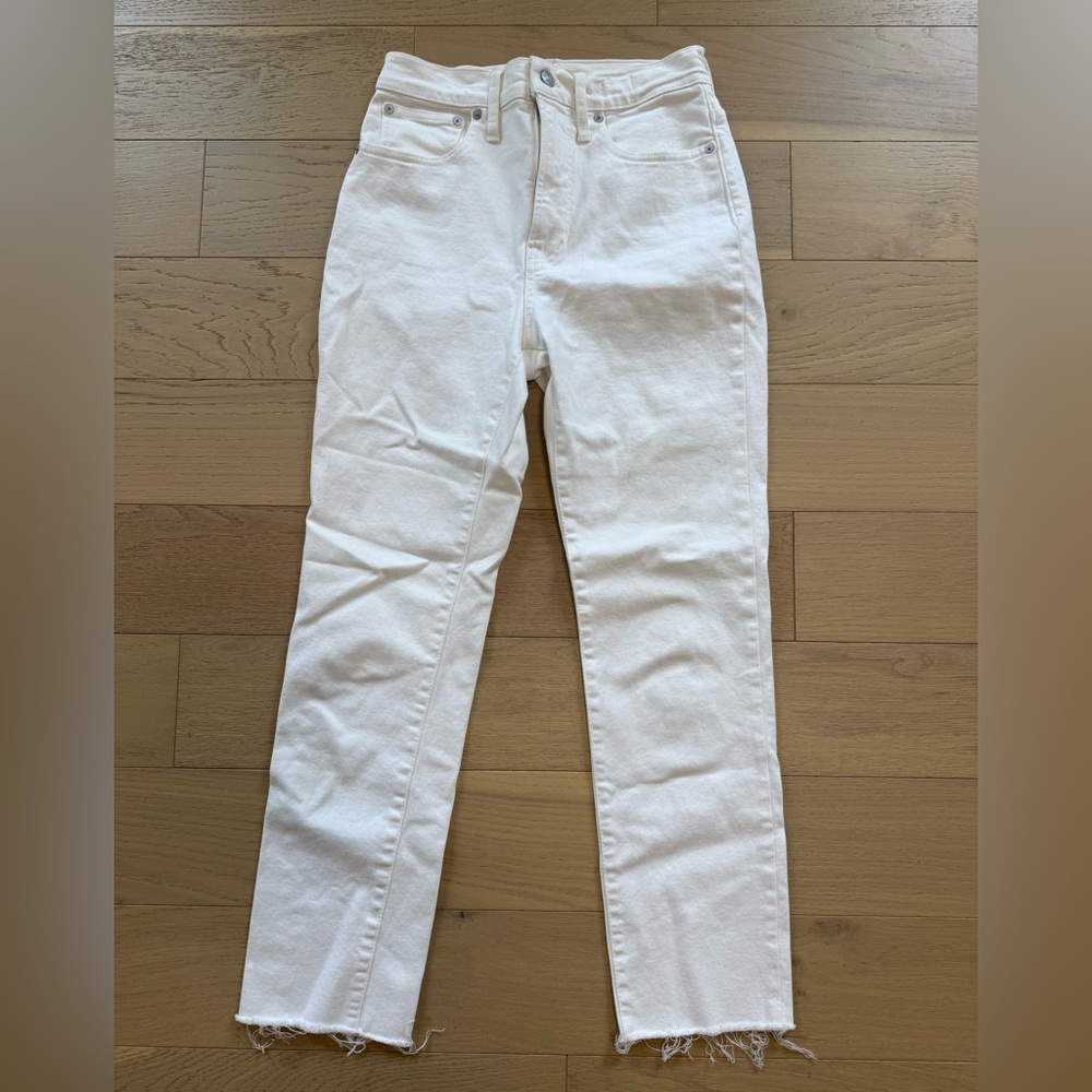 Women’s Madewell The Perfect Vintage Jean White